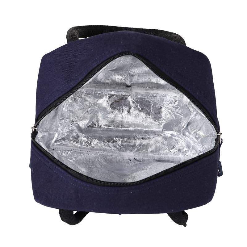 Image of ENSAC Lunch Bag for Men & Women | Tiffin Bag with Zip Closure & Double Handle | Reusable Hot & Cold Lunch Box Carry Bag for Office, School, Travel & Daily Use