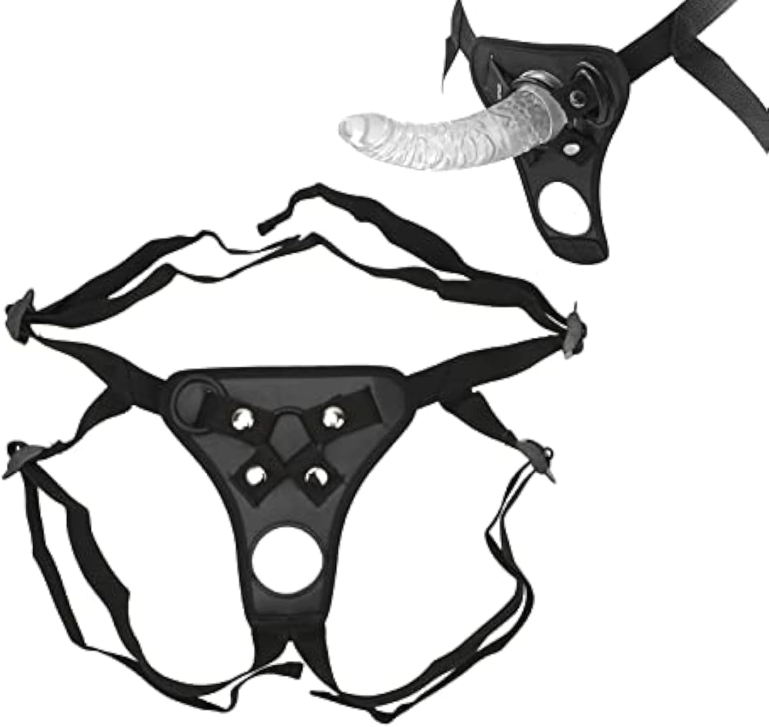 Adjustable Belt with Reinforced Crotch for Men Women Couples role play-Strapon Strapless Underwear Boxers Brief