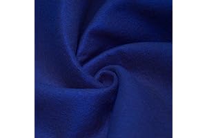 1 Yard Blue Baize Felt Craft Fabric for Card Tables