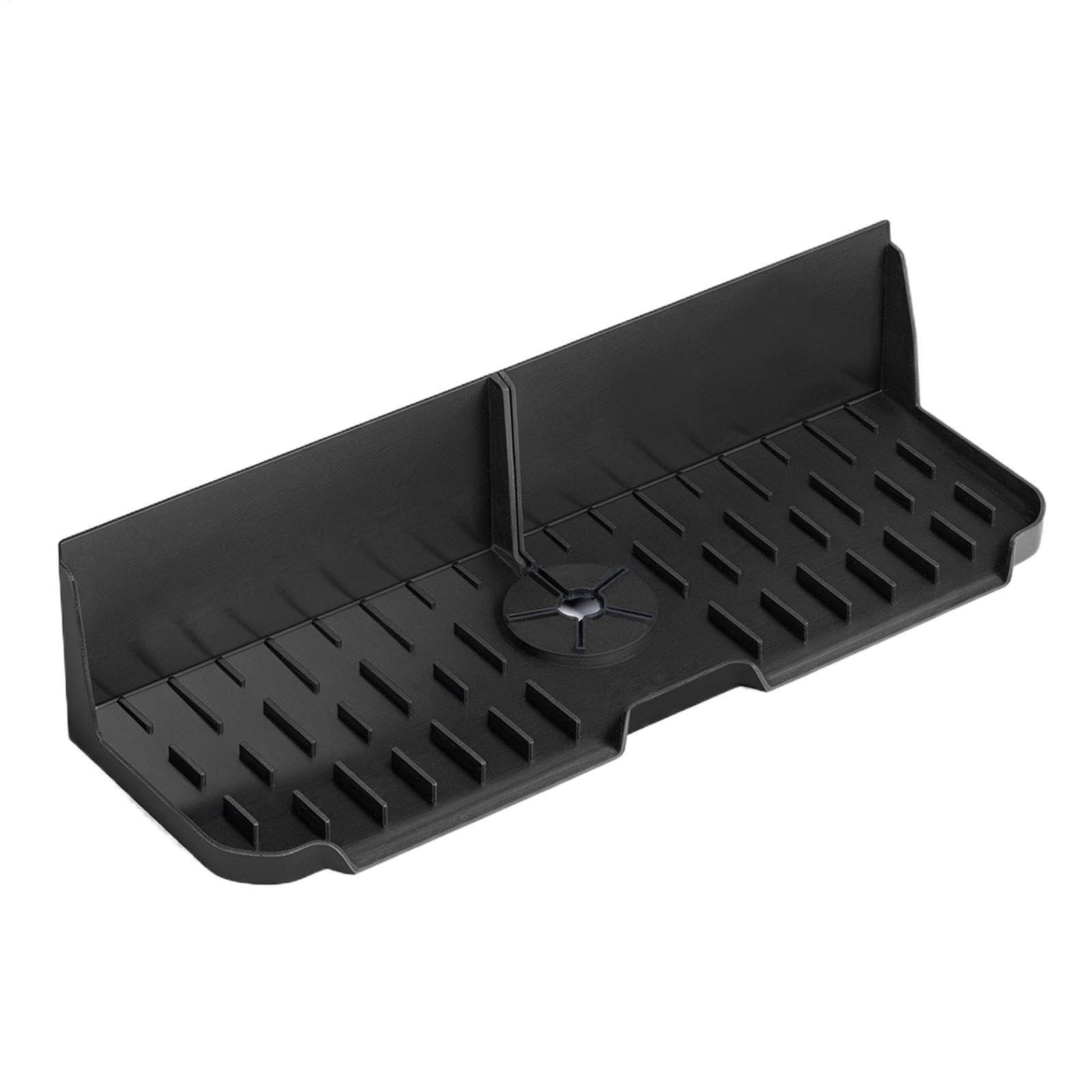 Splash Proof Faucet, Kitchen Sink Mat | Silicone Sink Mat - Multipurpose Kitchen Tap - Handle Drip Catcher - Tray Protector for Farm House