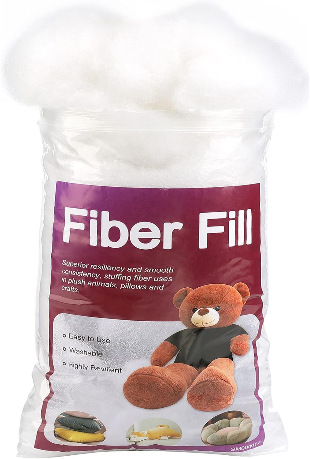 IMSMARTMART Premium Synthetic Cotton Filling - Racron Polyester Fiber | Cushions, Pillows, Toys | Non-Allergenic & Washable (4900 Grams or 4.9 Kg) (B0D3795DSP) Amazon Price History, Amazon Price Tracker