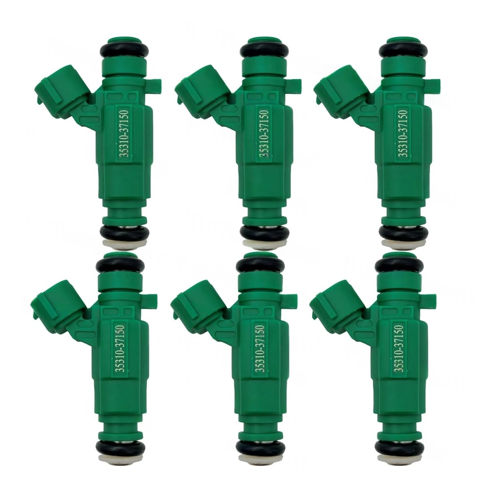 Yhzrdmsk 6Pcs Car Petrol Injector Fuel Injector 35310-37150 For Hyundai For Santa For Fe Sm 2.7 For Tiburon For Tucson Jm For Sonata For Kia For Optima