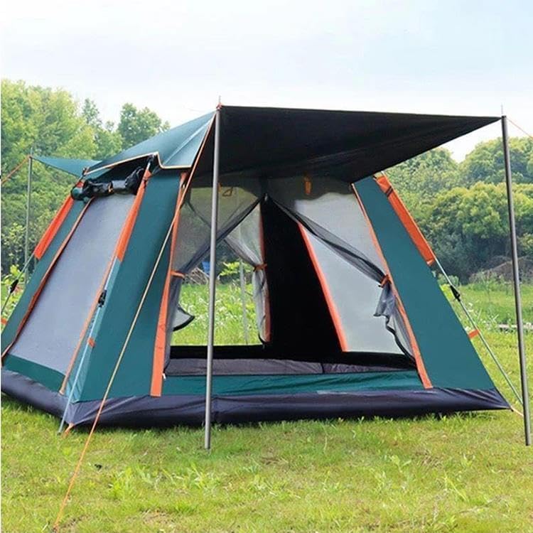 Yek Outdoor 4 Kişilik Tam Otomatik Tenteli Kamp Çadırı 240x240x160 - Görsel 2
