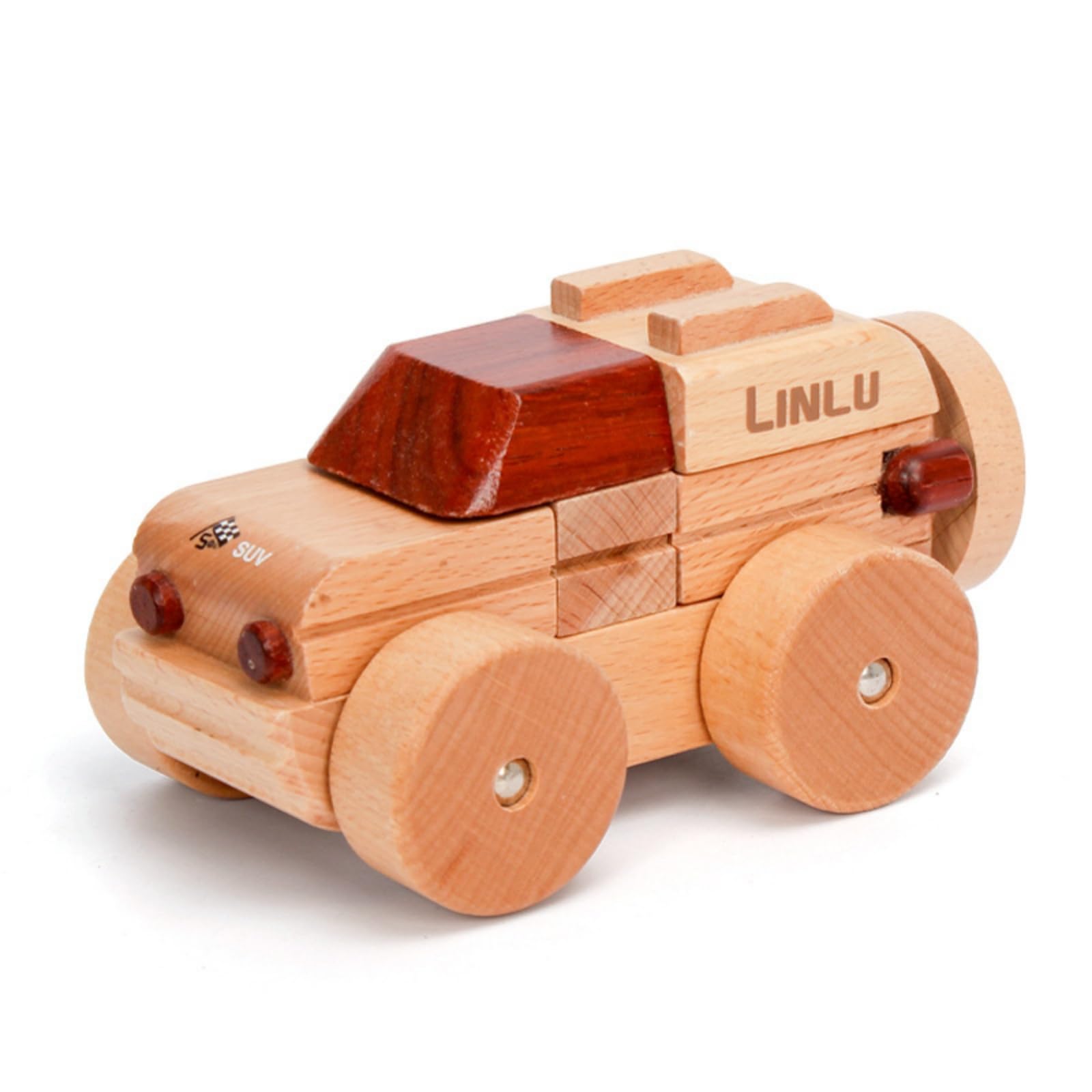 Jouet à Rouler en Bois Petites Mains, Style to 9