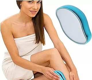 كريستالة ازالة الشعر بدون الم سهلة التنظيف وقابلة لاعادة الاستخدام - ادوات العناية بالجسم (وردي)