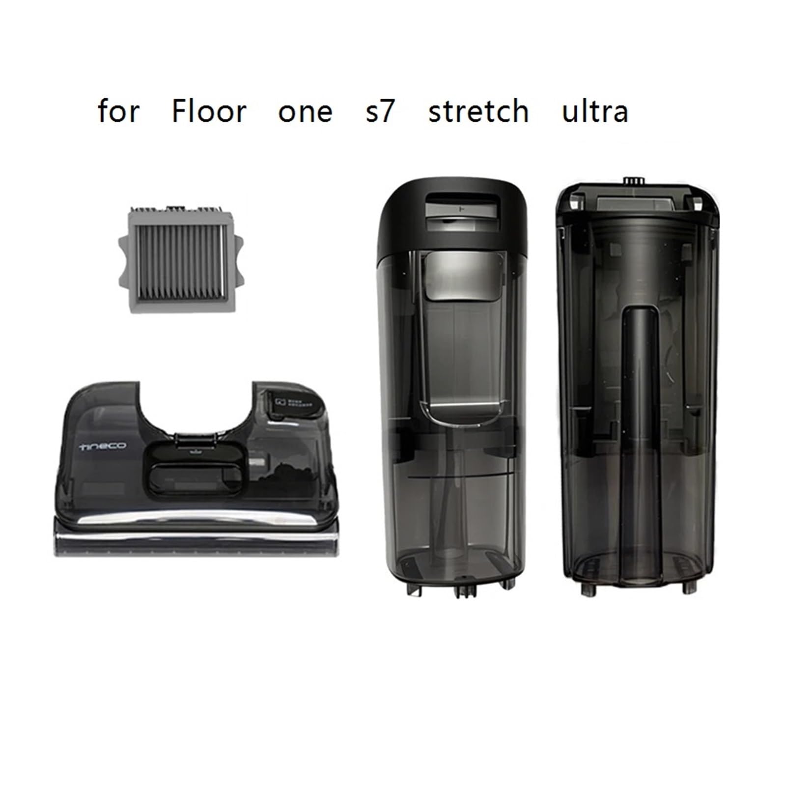 Accessori For SERBATOIO DELL'ACQUA, Compatibili Con Tineco, FLOOR ONE S7 Stretch Ultra, Aspirapolvere For Liquidi E Solidi(Clear water tank)
