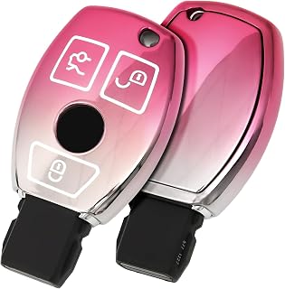 ELOHEI Premium Soft TPU 360° Protection Key Fob Cover for Mercedes G
