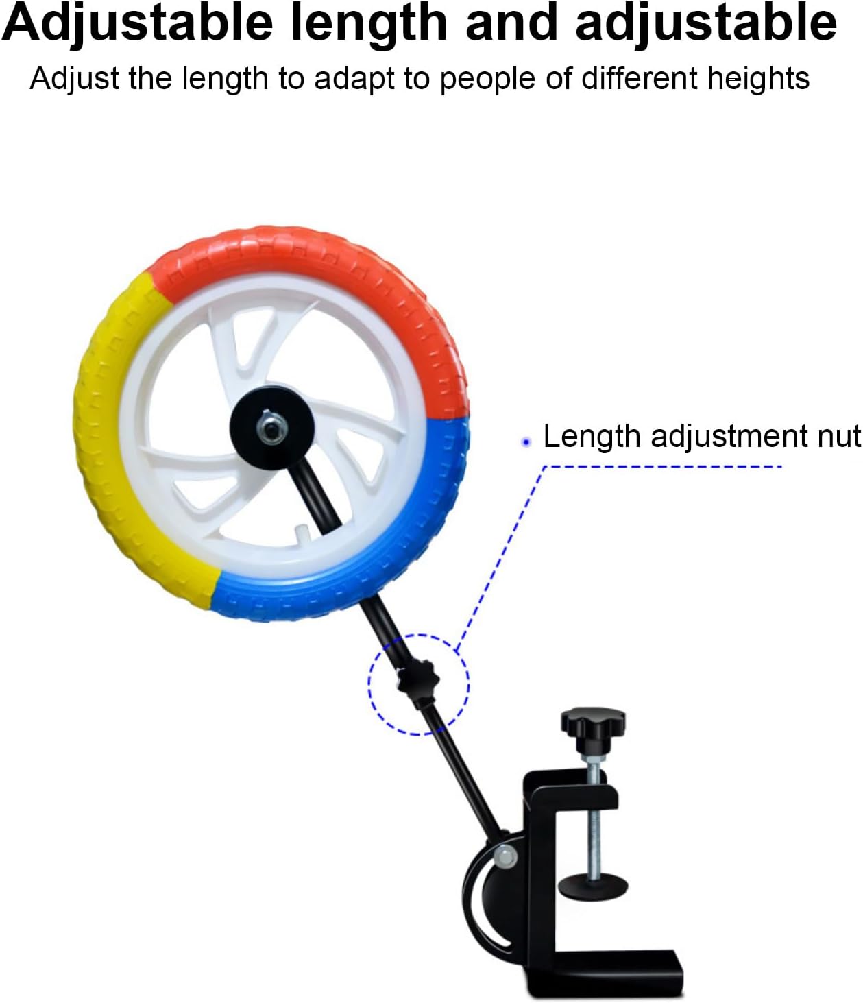 Tennis Ball Machine – Fixed Rapid Rebound Pong Training Device & Ball Machine | Adjustable Height Angle, Stable Clamp-On Design for All Tables | Pong Accessories for Practice