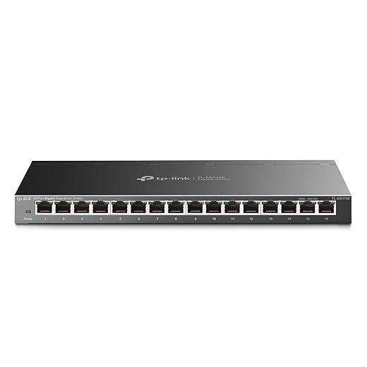 TP‑Link 16‑Port Easy Smart Managed Switch