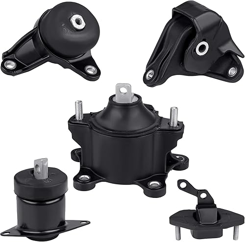 Miniatura 1 de JDMON 5 piezas de repuesto para motor de motor y montaje Trans para Honda Accord 2.4L 2008-2012, Acura TSX 2009-2013 (transmisión automática)