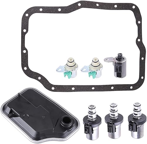 Miniatura 3 de Kits de filtro de junta de válvula electromagnética de transmisión 4F27E aptos para Ford Transit Connect XLT compatible con Mazda