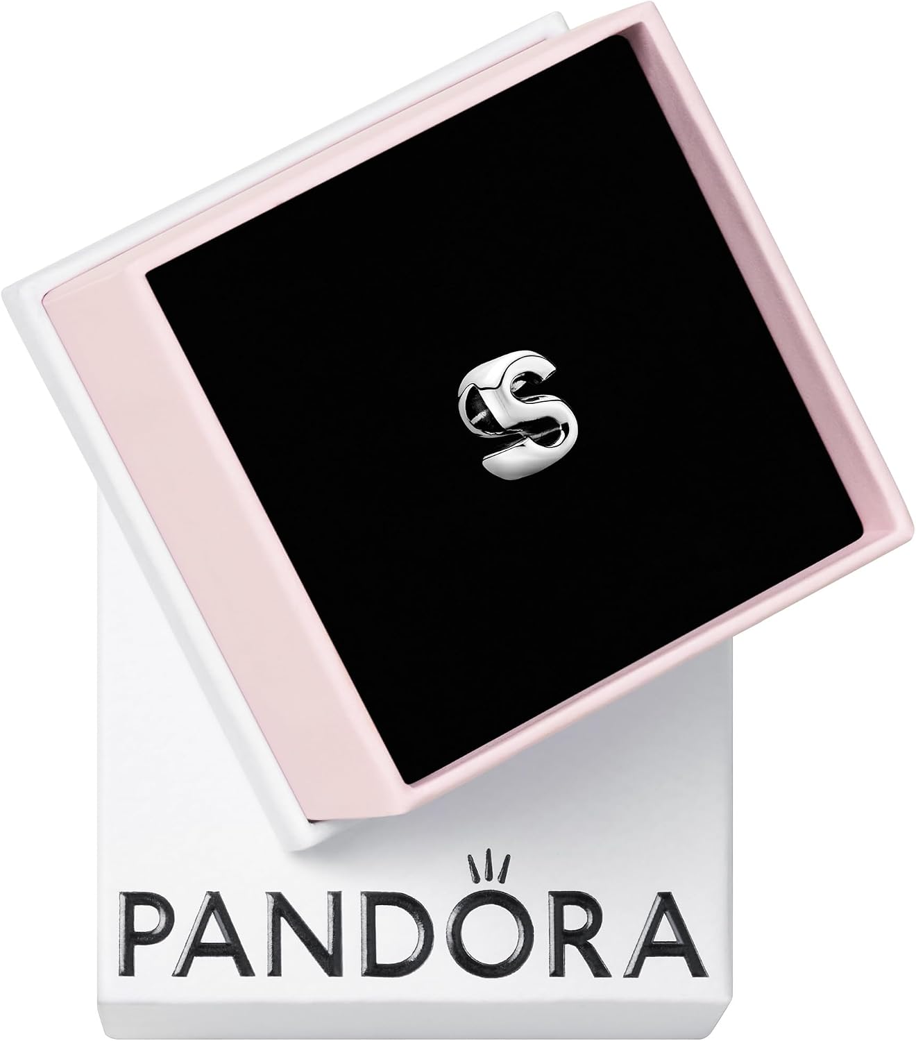 PANDORA Letter S Silver Charm
