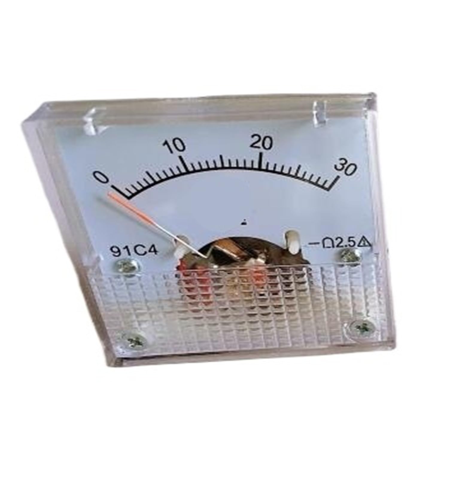 Voltmètre analogique 91C4 DC 250V de taille compacte 45x45mm - 4