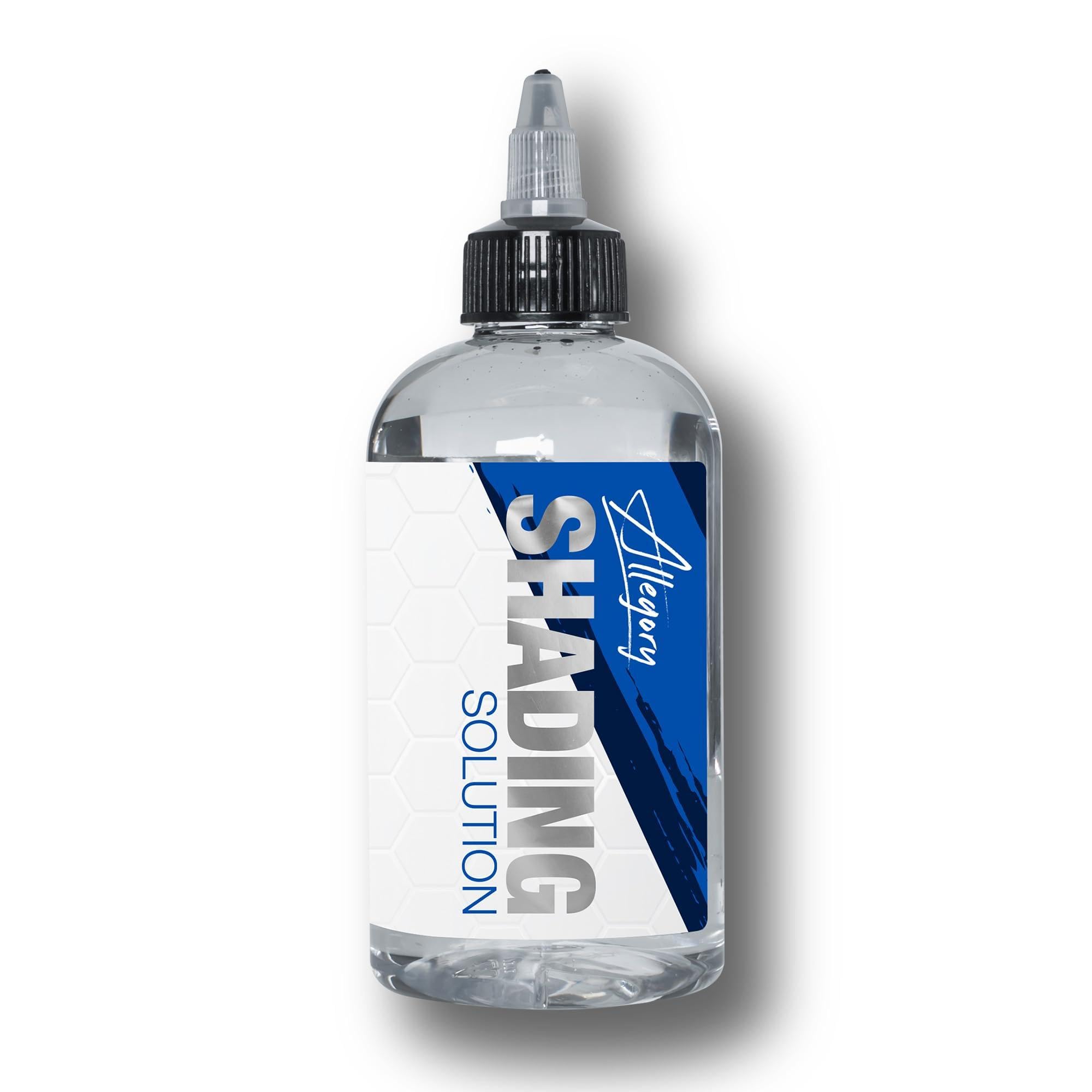 Allegory Tattoo Ink – Shading Solution, Pigment Enhancer, Twist-Dispensing Top, Heat Sealed Bottles, Premium Shading Solution Tattoo for Artists, Vegen Friendly, Crafted in The USA (2.0, Ounces)