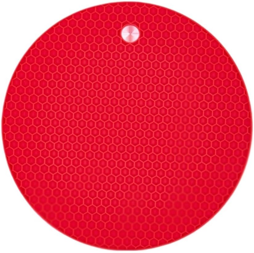 Silicone Circular Honeycomb Insulation mat, Silicone Meal, high-Temperature Cup