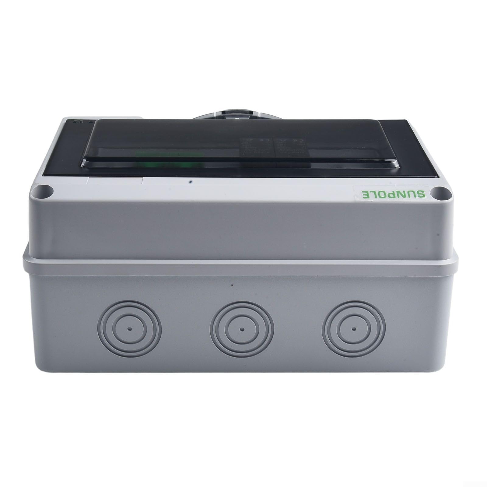 Oceanlend Solare PV Combiner Box, 550V 1 stringa solare PV Combiner Box, Protezione da sovratensione/sovraccarico, IP65 impermeabile, per tetti impianti fotovoltaici, NYL6H64X114VB6DI4T1TR1IAY60I