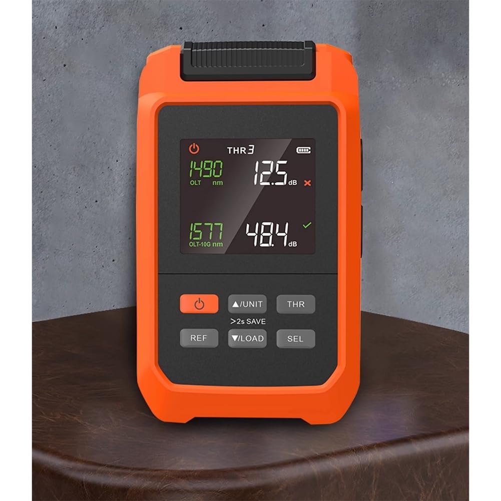 Mètre de Puissance Optique à Division de Longueur D'Onde 10G PON Compatible EPON/10G EPON/XGPON - -613 avec VFL 30Mw 1577/1490 Nm Tout-En-Un.