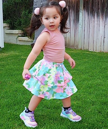 Big Elephant Toddler Girls Pull On Skirt, Girls Ruffle/A Line Scooter Skirts #TOP6