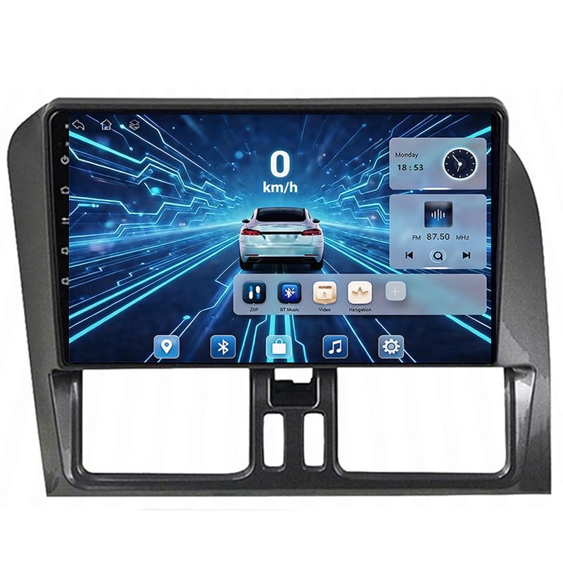 Autoradio Android Volvo XC60 pour voyager en musique avec l'écran tactile Bluetooth