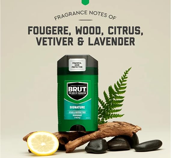 Brut Oval Solid Deodorant - 2.25 oz - 2 pk