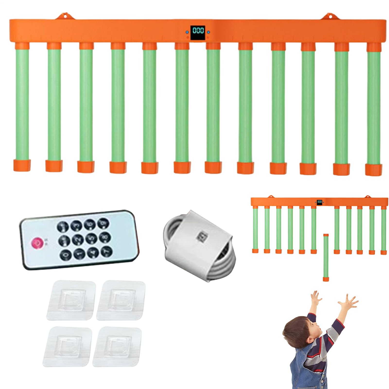 Catching Sticks Spiel – Reaktionsspiel | Einstellbare | Reaktionsgeschwindigkeit Spielzeug | Spaß Handkoordinationsspiele – für Zuhause, Kindergarten, Vorschau