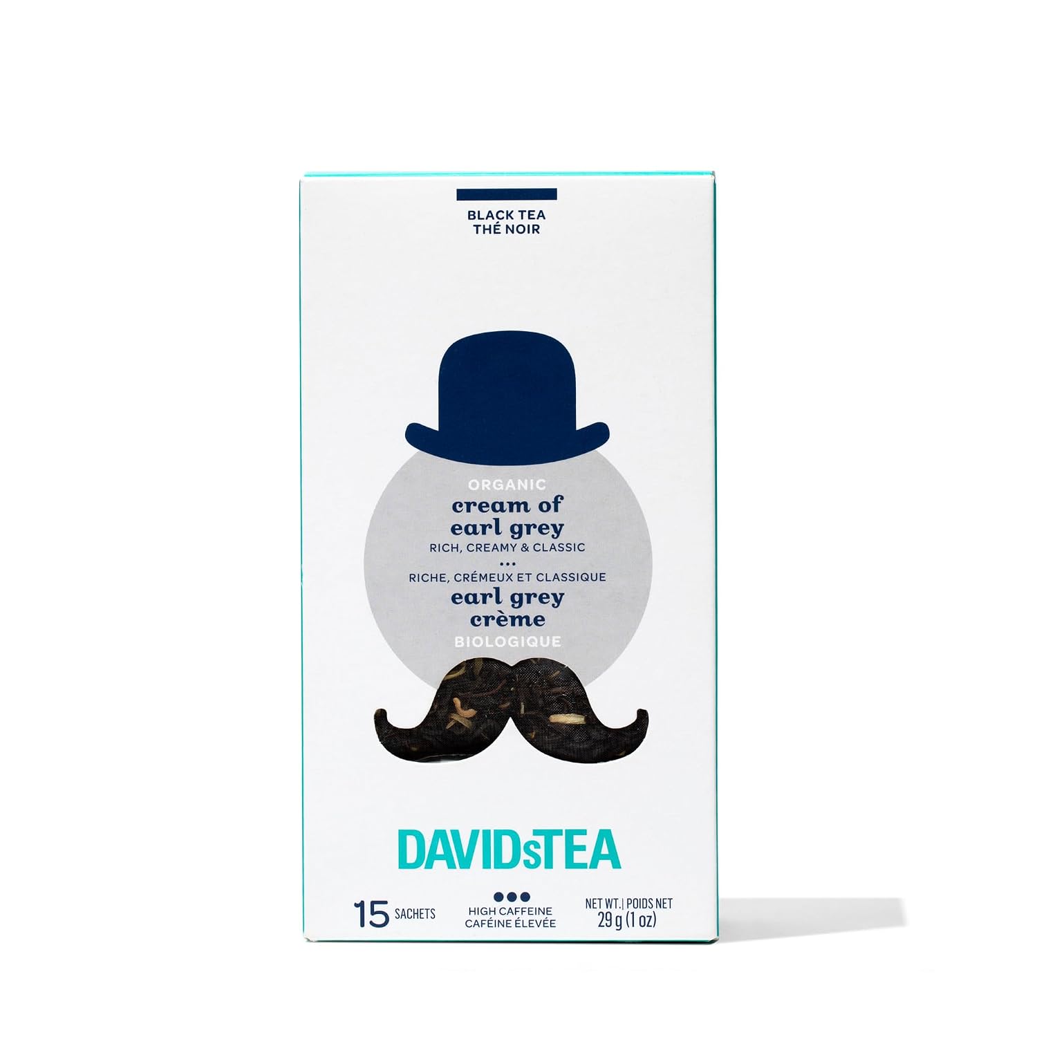 DAVIDsTEA Buddha’s Blend White Tea – Medium Caffeine Tea Bags with Jasmine Pearls & White Hibiscus – 65 Tea Bags – Delicate & Floral Fruity Tea Blend