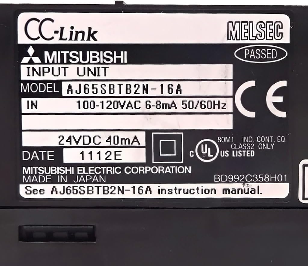 Suitable for Mitsubishi AJ65SBTB2N-16A CC-Link System Compact Remote I/O Module