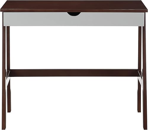 Miniatura 10 de Olive & Opie Hilton Escritorio, Blanco y Natural