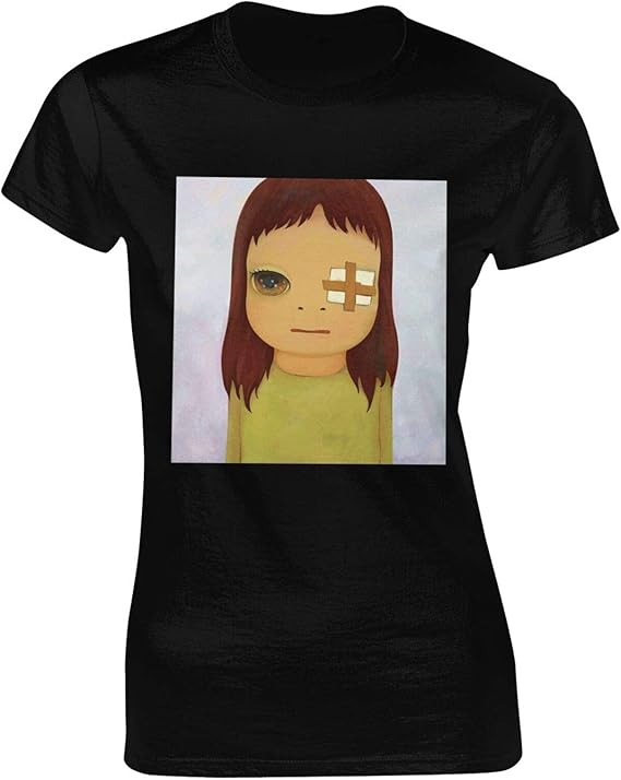 Amazon Co Jp 奈良美智 Yoshitomo Nara Tシャツ レディース 半袖tシャツ ラウンドネック ファッション 綿100 カジュアル シンプル スポーツウェア 無地 T ゆったり Tシャツレディース レディースtシャツ 大きいサイズ ファッション