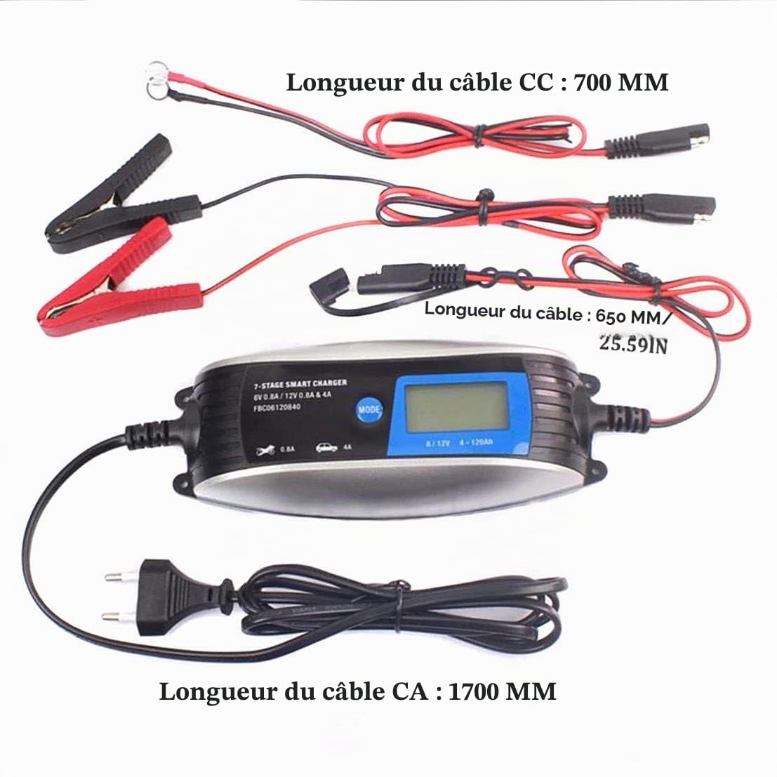 Chargeur de Batterie pour Indian Scout/Bobber/Sixty ST3