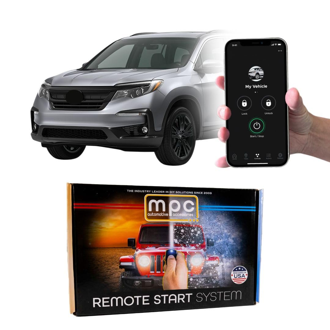 MPC Plug & Play Remote Start Kit For Honda CR-V 2017-2022 - Smartphone Control & Factory Key Activation