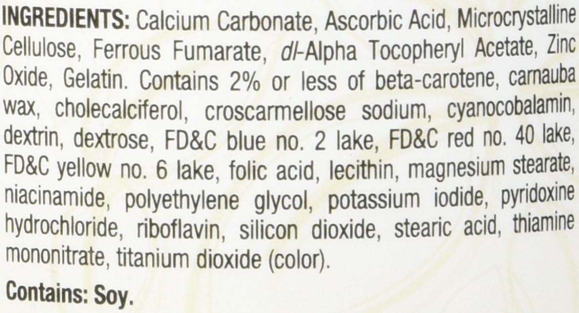 Nature's Wonder Prenatal Tablet, 270 Count
