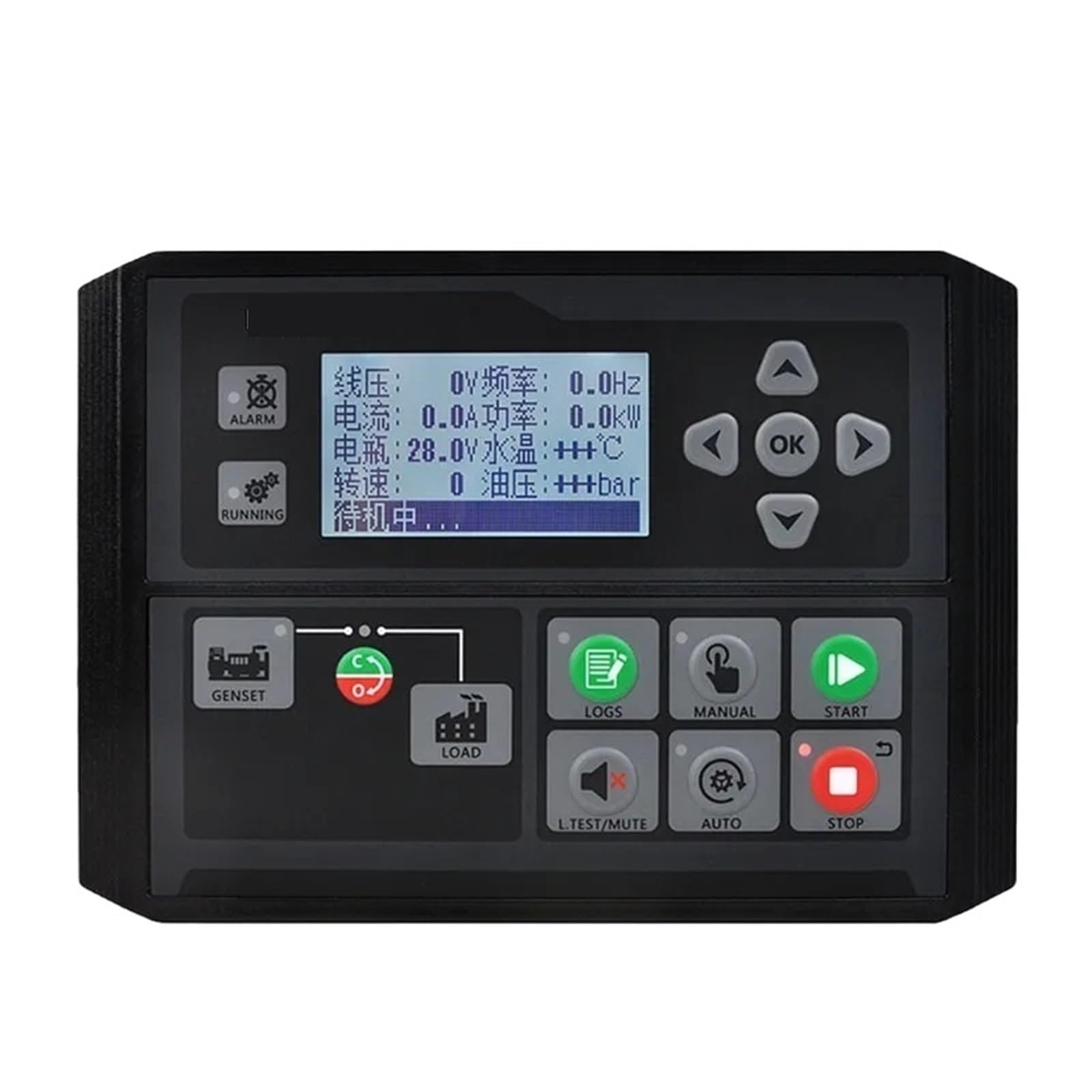 Jdilfunu Dc40d Mk4 Controller Panel Generator Auto Start Control Module Parameters Genset Parts 1Pcs