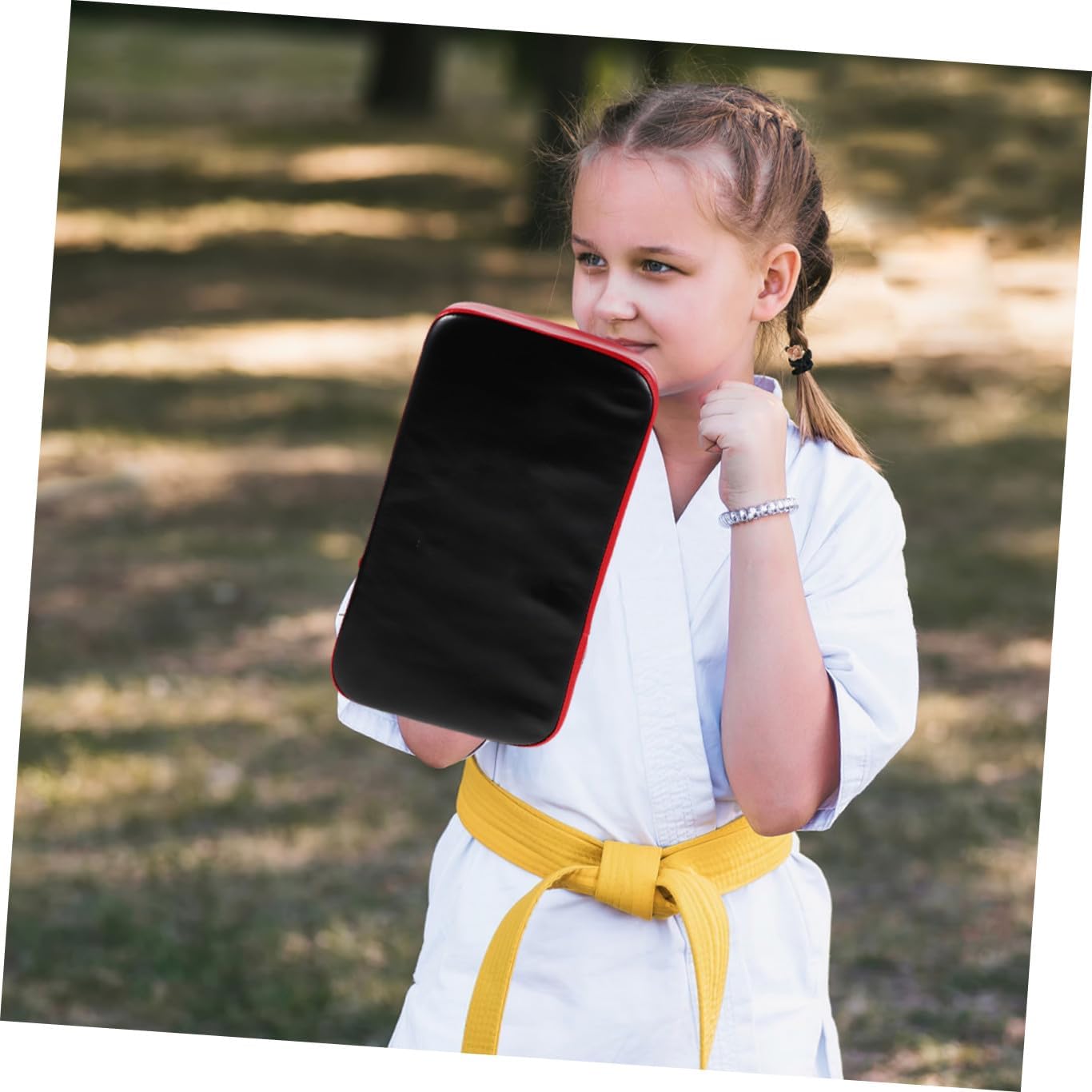 UPKOCH Taekwondo Kick Pad: Martial Arts Training Pad Curved Kick Shield for Kids and Adults - Taekwondo Boxing Equipment for Karate Boxing Training