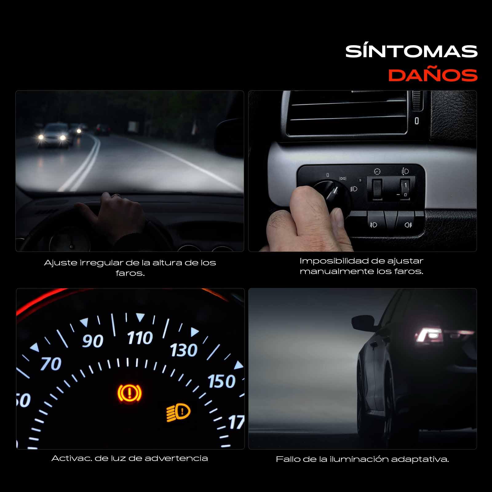 Frankberg Sensor de nivel Sensor de altura Sensor Suspensión neumática Compatible con SLK R171 Clase S V221 W221 Clase M W164 Clase E W211 Clase E T-Model S211 Replace# 105427717