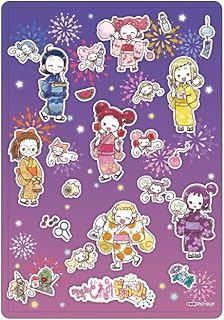 Ojamajo Dokka! 08 Scattered Design Summer Festival Ver.[Graph Art Illustration] Character Clear Case