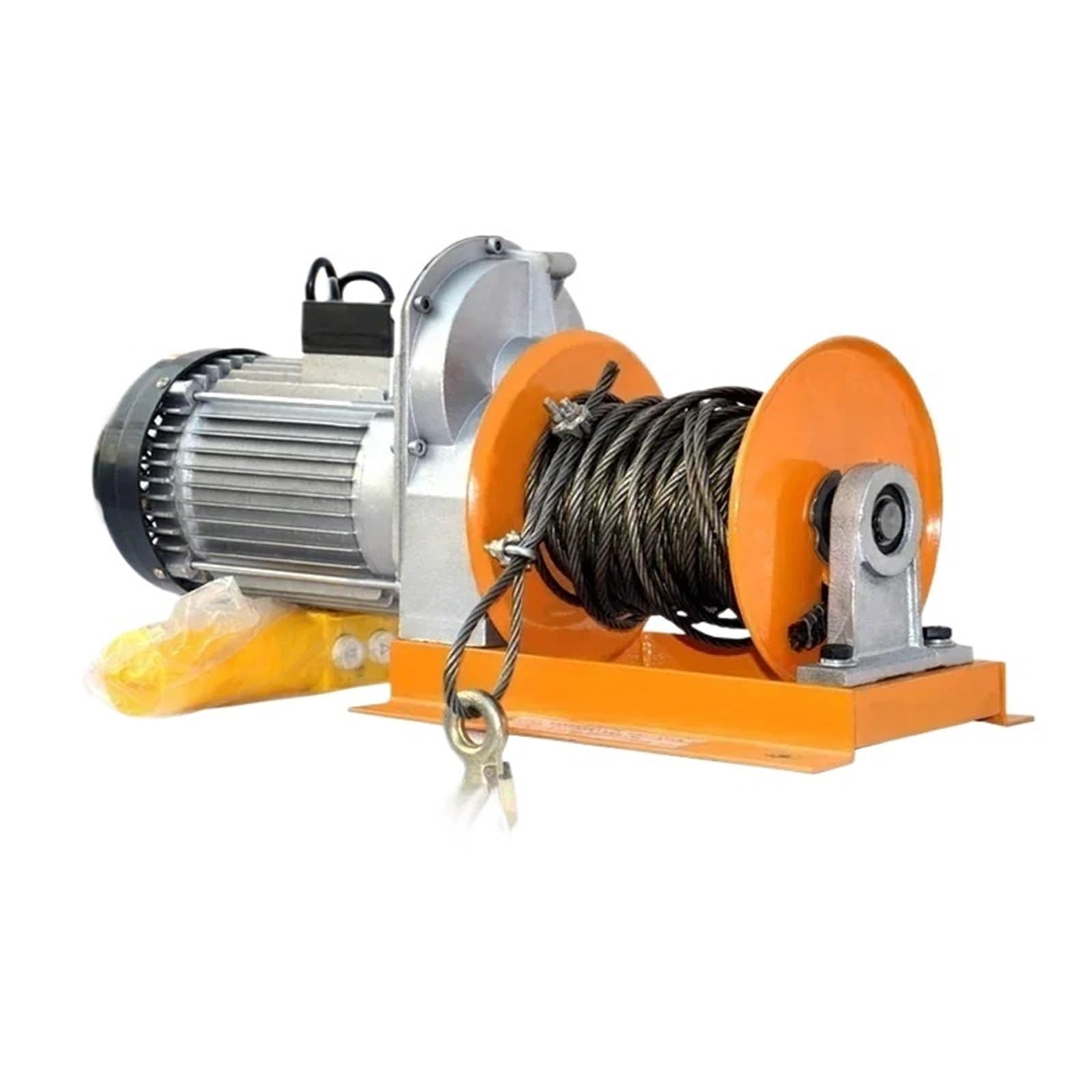 Polipasto Eléctrico Grúa de carga eléctrica de 220v, 1000kg, decoración del hogar, cabrestante elevador de embrague rápido pequeño de 220V(Package 6)