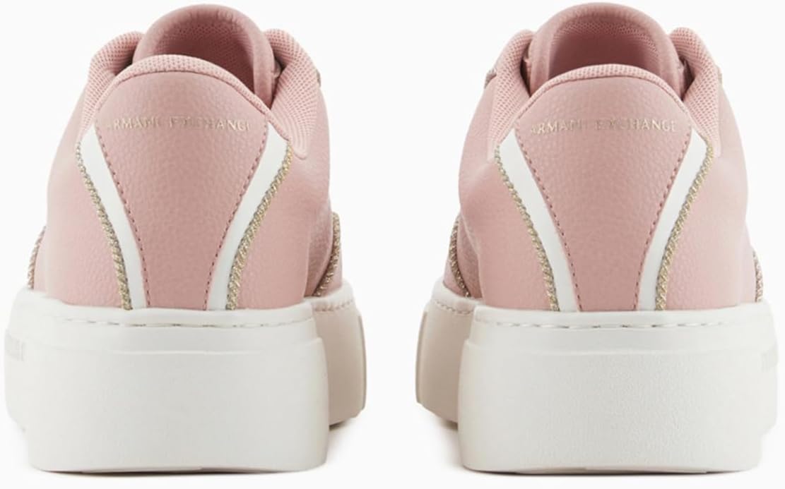 Armani Exchange Womens Lace-up Sneakers - Image 2