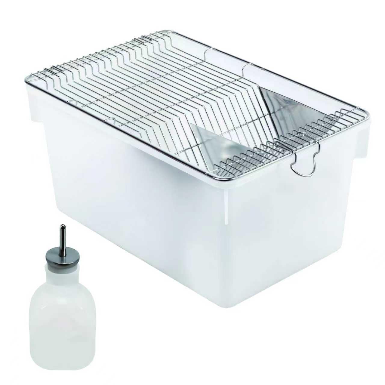 Large Lab Mouse Cage, Laboratory Rat Rodent Breeding Cage Cage, Small Animal Cage, Mouse Breeding & Weaning Cage (XL)