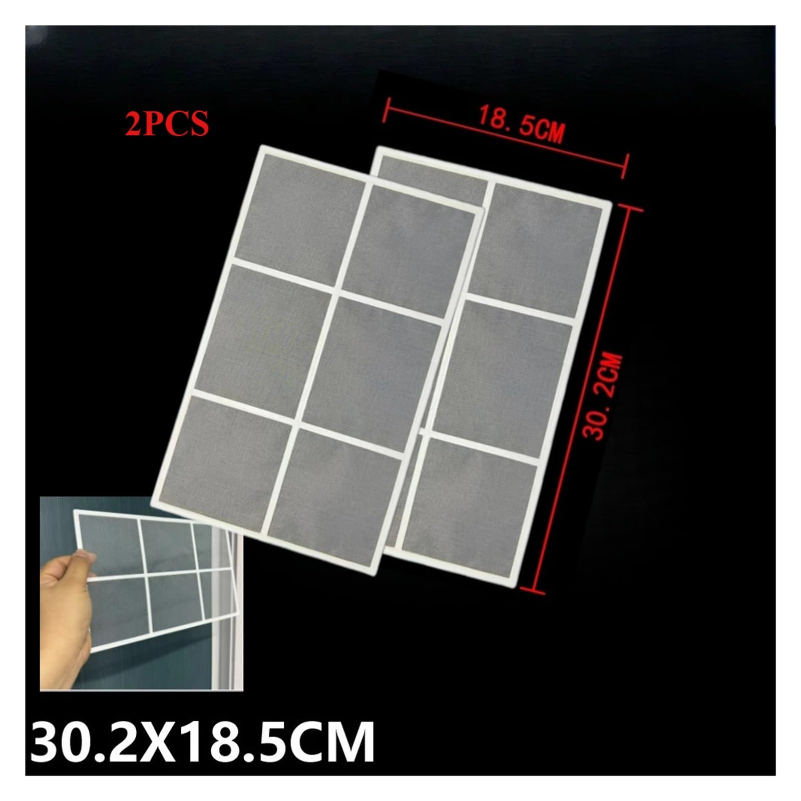 Compatibile Con Samsung, Filtro Del Condizionatore D'aria 30X18,5 Cm Filtro Antipolvere E Rete Antipolvere