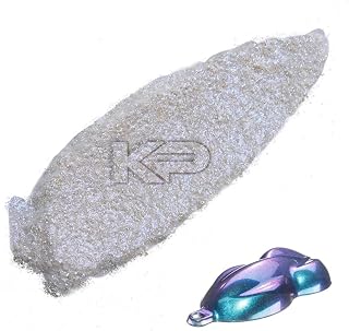 KP Pigments Omicron Pearlescent 100% Pure Fine Mica Powder - Naturally Pigmented Multipurpose DIY Arts and Crafts, Dye, Soap Making, Cosmetics, Epoxy Resin, Paint, and More! 25 Grams