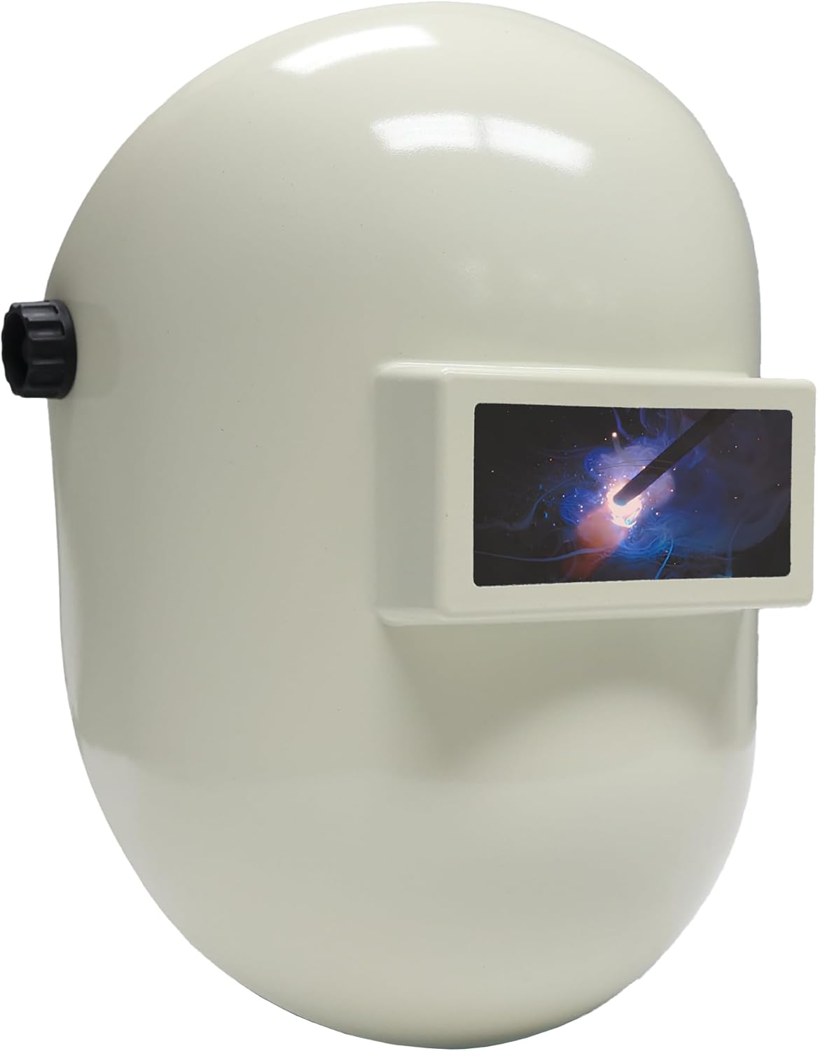 Armour Guard Sugar Scoop 2 x 4.25" White Fiberglass Pipeliner Welding Helmet