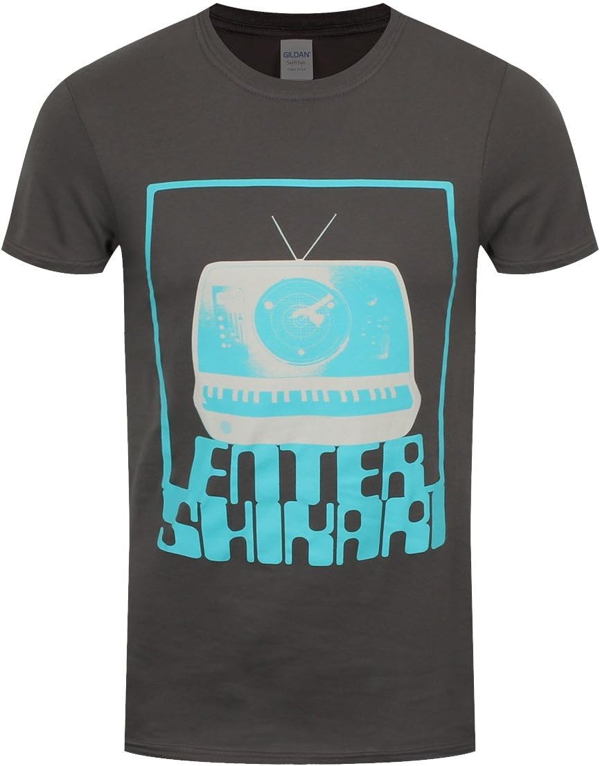 Enter Shikari Men39;s Synth Square T-Shirt Grey