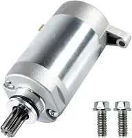 Motor de partida arranque CG160 Cargo Fan Titan Start NXR160 Bros XRE190 com parafusos
