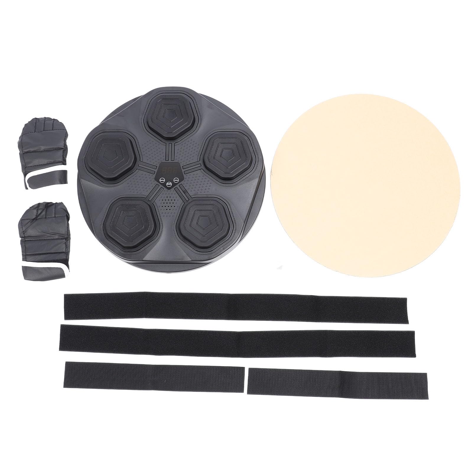 Music Boxing Trainer Innovativo Bersaglio Elettronico da Parete per Allenamenti Coinvolgenti per Tutte Le età, Realizzato in Resistente PU e ABS
