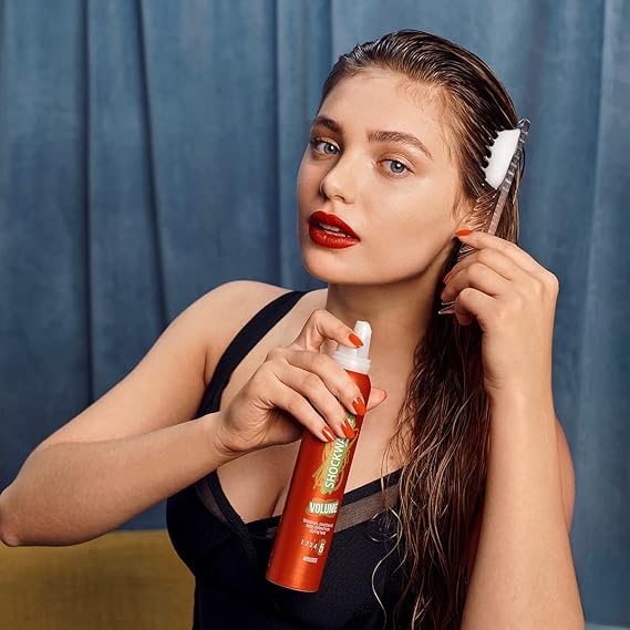 Wella Shockwaves Curls and Waves Mousse, 200ml & Shockwaves Volume Mousse, 200ml