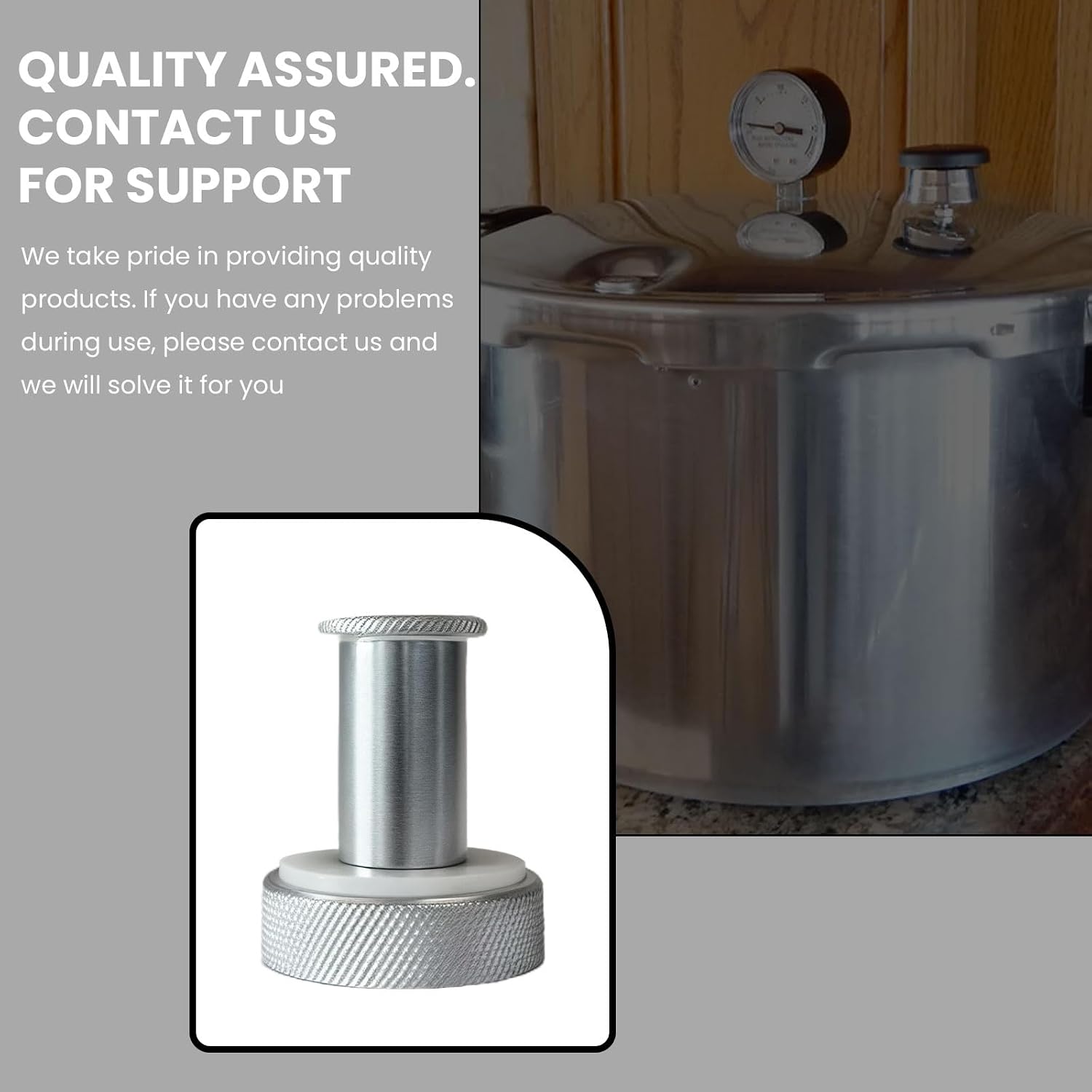 Outlet Valve and Exhaust Valve Parts for Presto 409A Pressure Canner