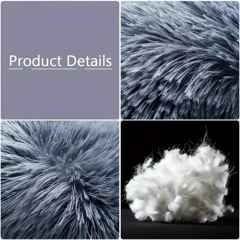 Image of ZEXSAZONE Summer Round Donut Pet Bed for Cats and Puppies Dogs, Cozy and Plush, Raised Bedside Support, Both Sides Use Like 2 in One, Washable, Sizes for Small, Medium, and Large Pets. (Grey, Large)