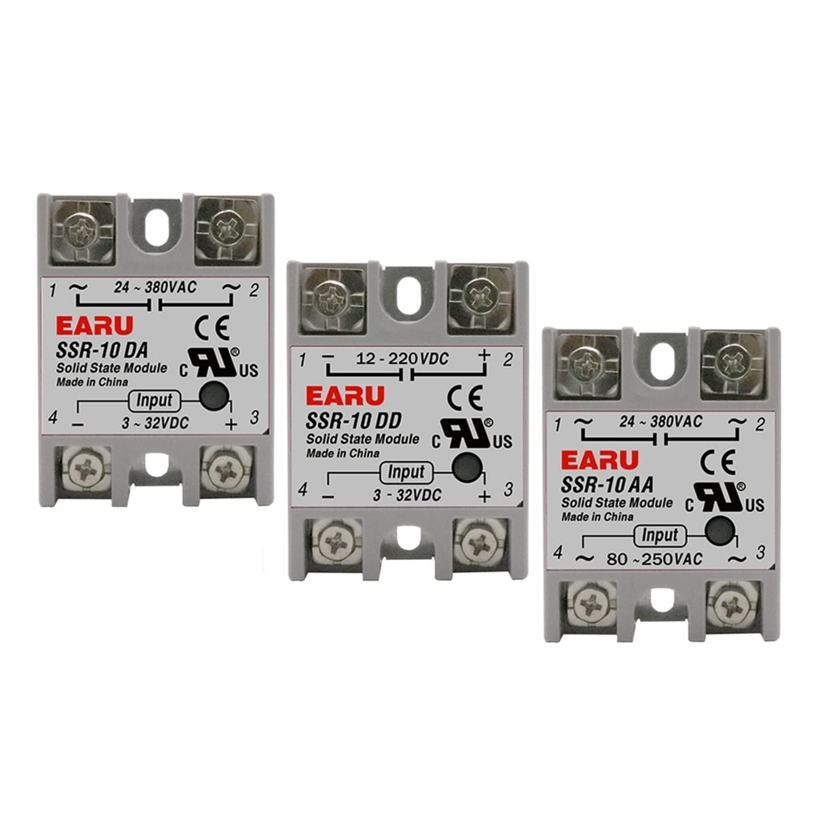 Relais à semi-conducteurs SSR-100A DA pour régulation thermique PID