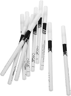 FOMIYES 80 Pcs Mentiroso Bicho Da Seda Delineador Sobrancelha Lápis Branco Gel Marcadores Sombra De Olho Forro Pálpebra Maquiagem Lápis Delineador Profissional Lápis Delineador Canetas